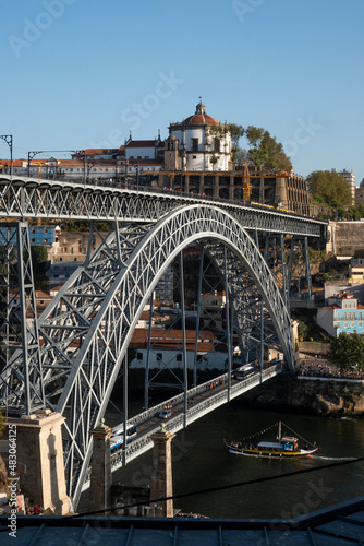 bridge over the river Douro in porto-Portugal