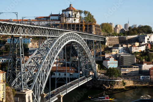 bridge over the river Douro in porto-Portugal © twanwiermans