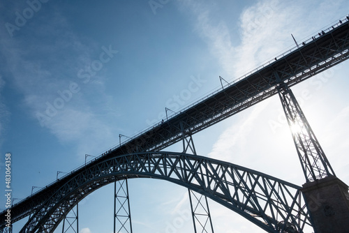 bridge over the river Douro in porto-Portugal © twanwiermans