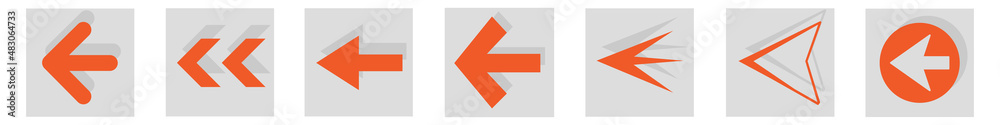 Arrow icon set isolated on background. Arrows vector collection. Different arrow icons in flat style. Creative arrows template for web site, app, graphic design, ui and logo. Arrow vector symbol Arrow icon set isolated on background. Arrows vector collection. Different arrow icons in flat style. Creative arrows template for web site, app, graphic design, ui and logo. Arrow vector symbol