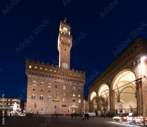 Piazza della Signoria in Florence, Italy