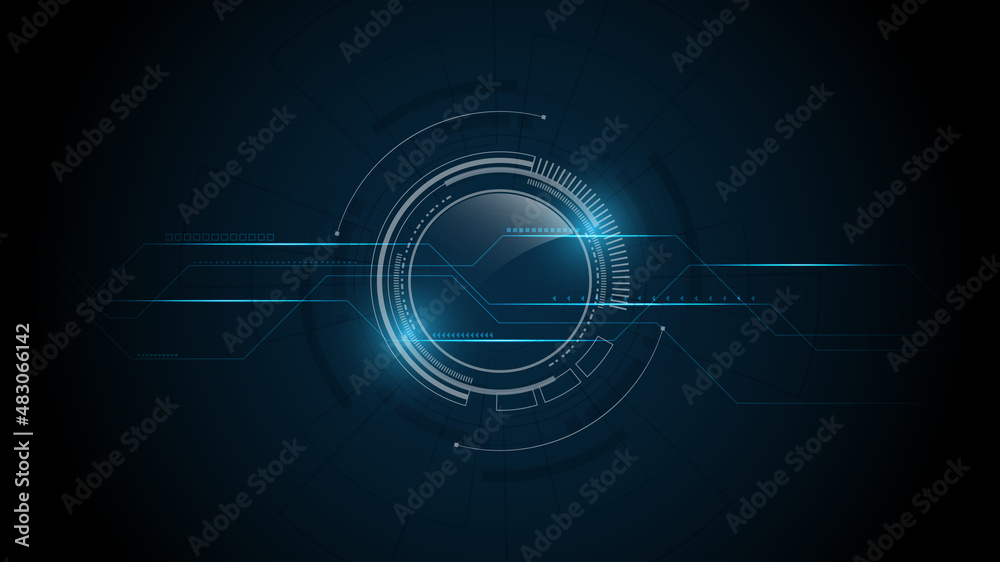 Technology background Hi-tech communication concept innovation abstract background vector illustration Technology background Hi-tech communication concept innovation abstract background vector illustration