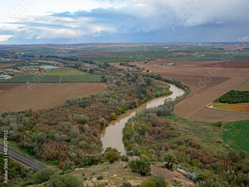 Río Guadalquivir desde el Castillo de Almodóvar del Río / Guadalquivir River from the Castle of Almodóvar del Río. Córdoba. Andalucía