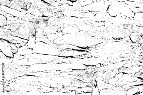 Old rustic jagged cragged strata grunge of rugged rock. Uneven ragged granite slabs of aged canyon. Crannied bumpy grainy damaged sand rocky scarp. large rough bluff slump for 3D shabby grungy design