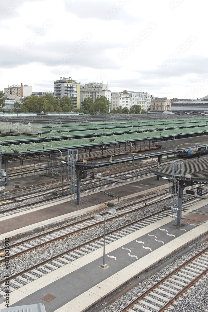 railway station in the city railway station in the city