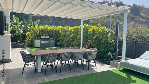 Sitzecke im Garten
