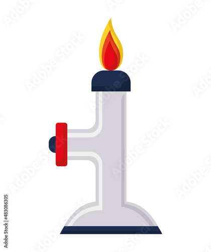lighter bunsen illustration