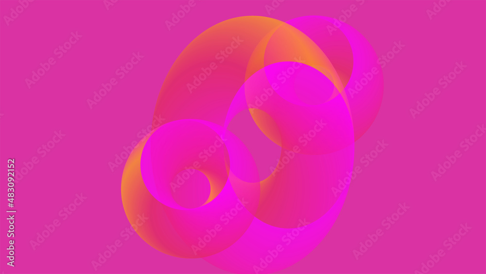 Abstract bright pink background with 3D effect. Abstract bright pink background with 3D effect.