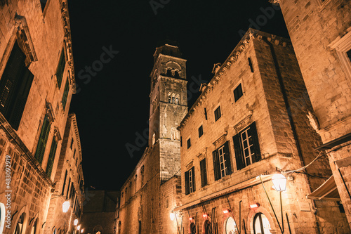 view of the old town, Dubrovnik, Croatia