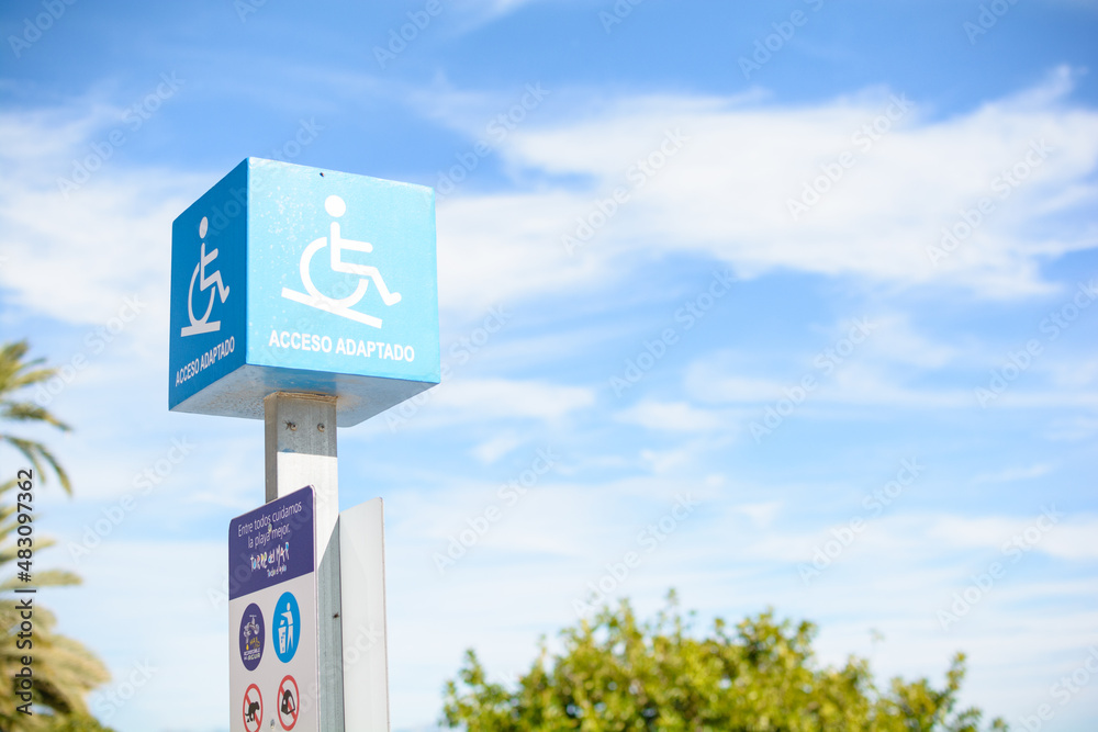 Behindertengerecht Zeichen
