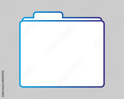 Archive Organise Directory Folder Icon Vector