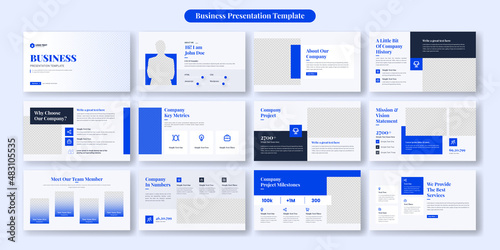 Creative business PowerPoint presentation slides template design. Use for modern keynote presentation background, brochure design, website slider, landing page, annual report, company profile