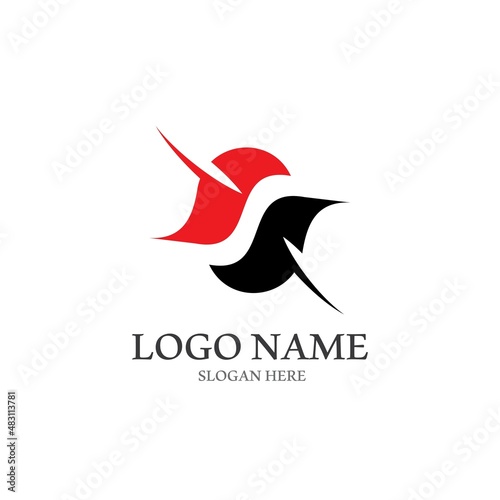 Business corporate S letter logo design