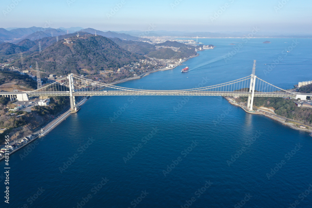 福岡県北九州市　関門橋