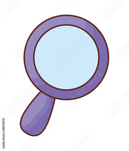purple loupe design