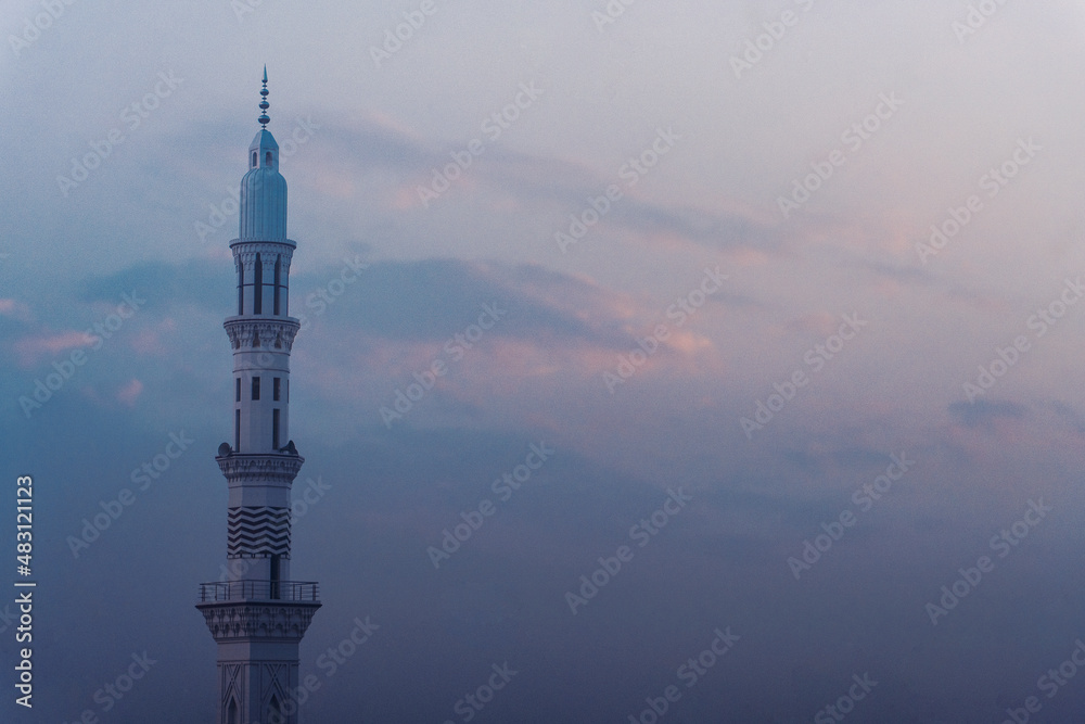 Obraz premium minaret of mosque