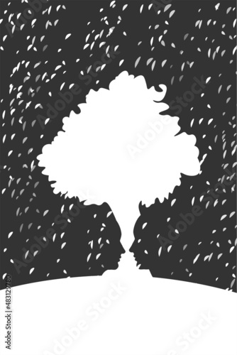 Faces form a tree