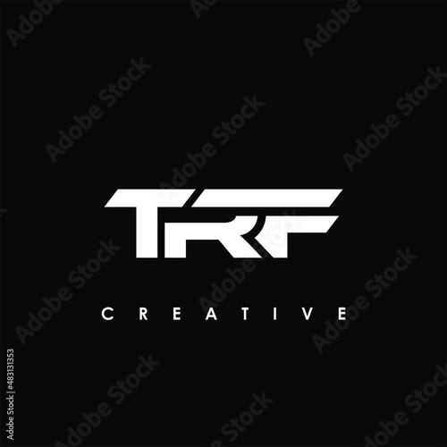 TRF Letter Initial Logo Design Template Vector Illustration photo