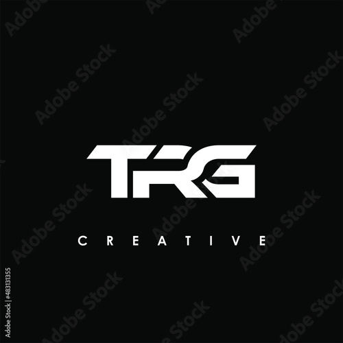 TRG Letter Initial Logo Design Template Vector Illustration photo