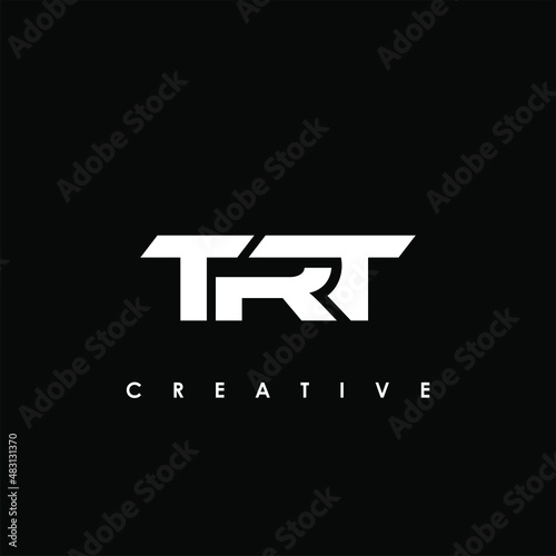 TRT Letter Initial Logo Design Template Vector Illustration photo