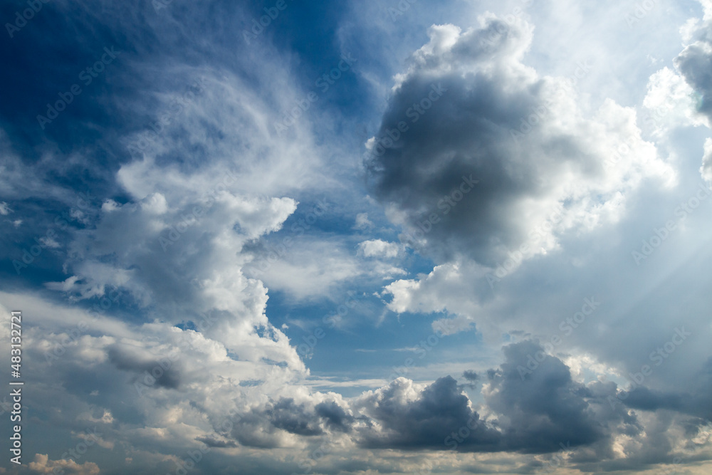 Photography Fresh natural summer cloudscape