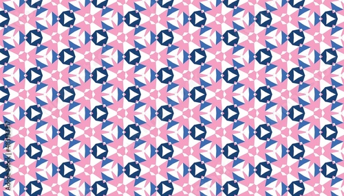 multicolor ornamental seamless pattern. Illustration abstract background. High quality illustration