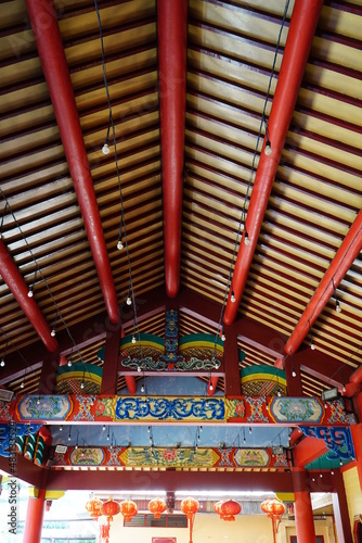 chinese temple ceiling decoration design