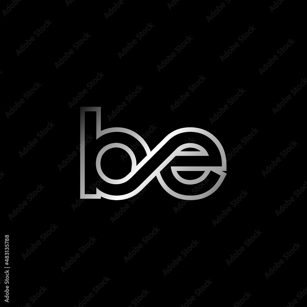 BE Letter Initial Logo Design Template Vector Illustration BE Letter Initial Logo Design Template Vector Illustration
