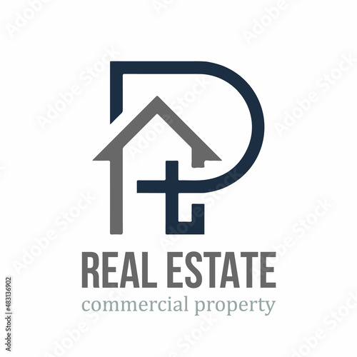 Design a creative and unique home inspection logo letter PH