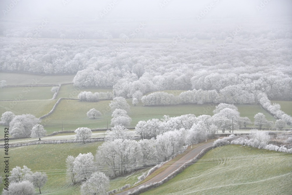La Nièvre en hiver
