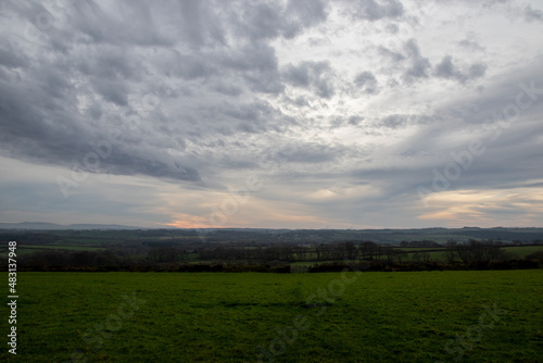 The West Devon countryside  England