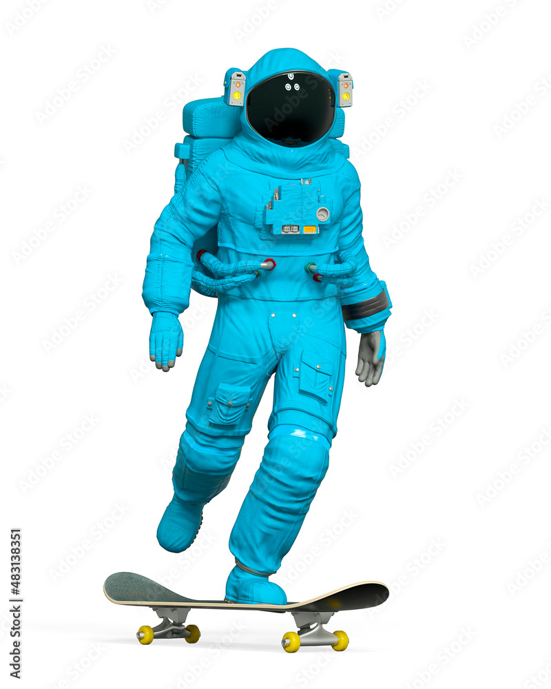 astronaut is skating astronaut is skating