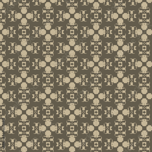 Vector seamless pattern Modern stylish texture. Abstract geometric pattern. Graphic modern pattern