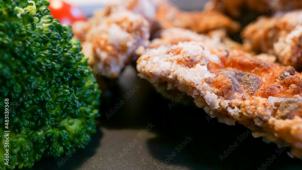 塩麹を使った鶏の唐揚げ