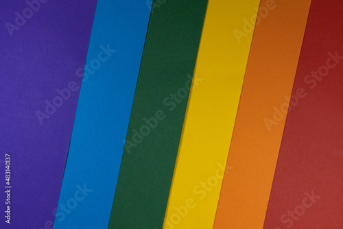 Background color paper craft LGBT