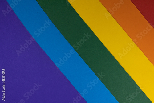 Background color paper craft LGBT