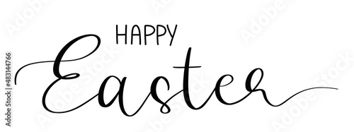 Happy easter hand lettering (1)