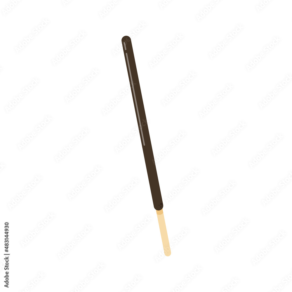 Chocolate sticks. Dipped stick. Dipped stick pattern vector. chocolate dipped cookie sticks.