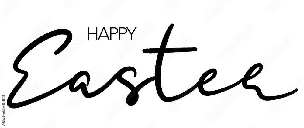Happy easter hand lettering with font (1) Happy easter hand lettering with font (1)