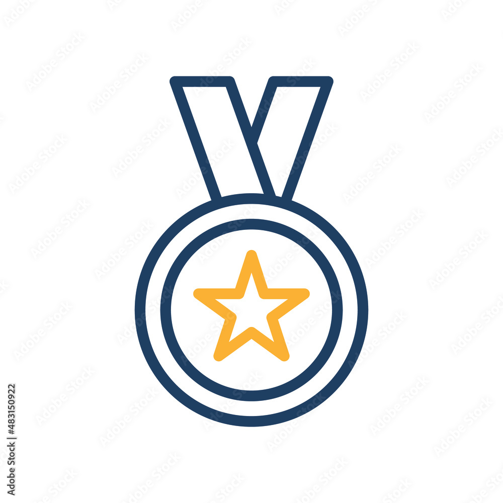 Gold medal Vector icon which is suitable for commercial work and easily modify or edit it
Gold medal Vector icon which is suitable for commercial work and easily modify or edit it