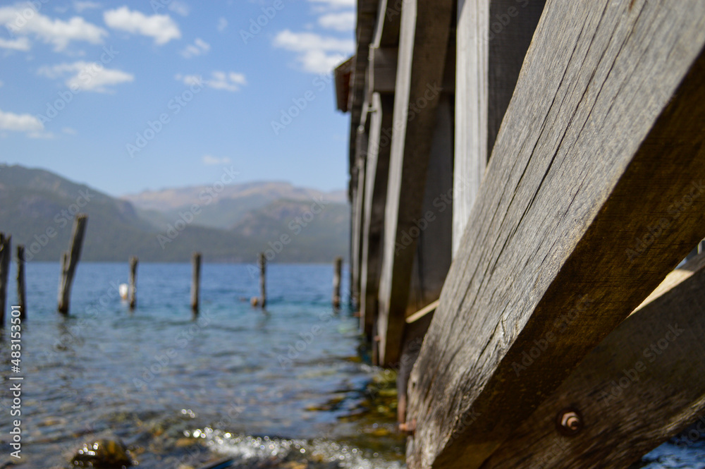 pier on the lake