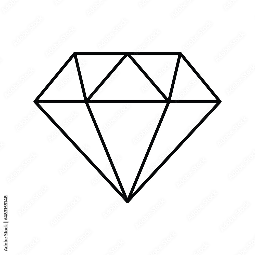 Diamond Vector icon which is suitable for commercial work and easily modify or edit it
Diamond Vector icon which is suitable for commercial work and easily modify or edit it