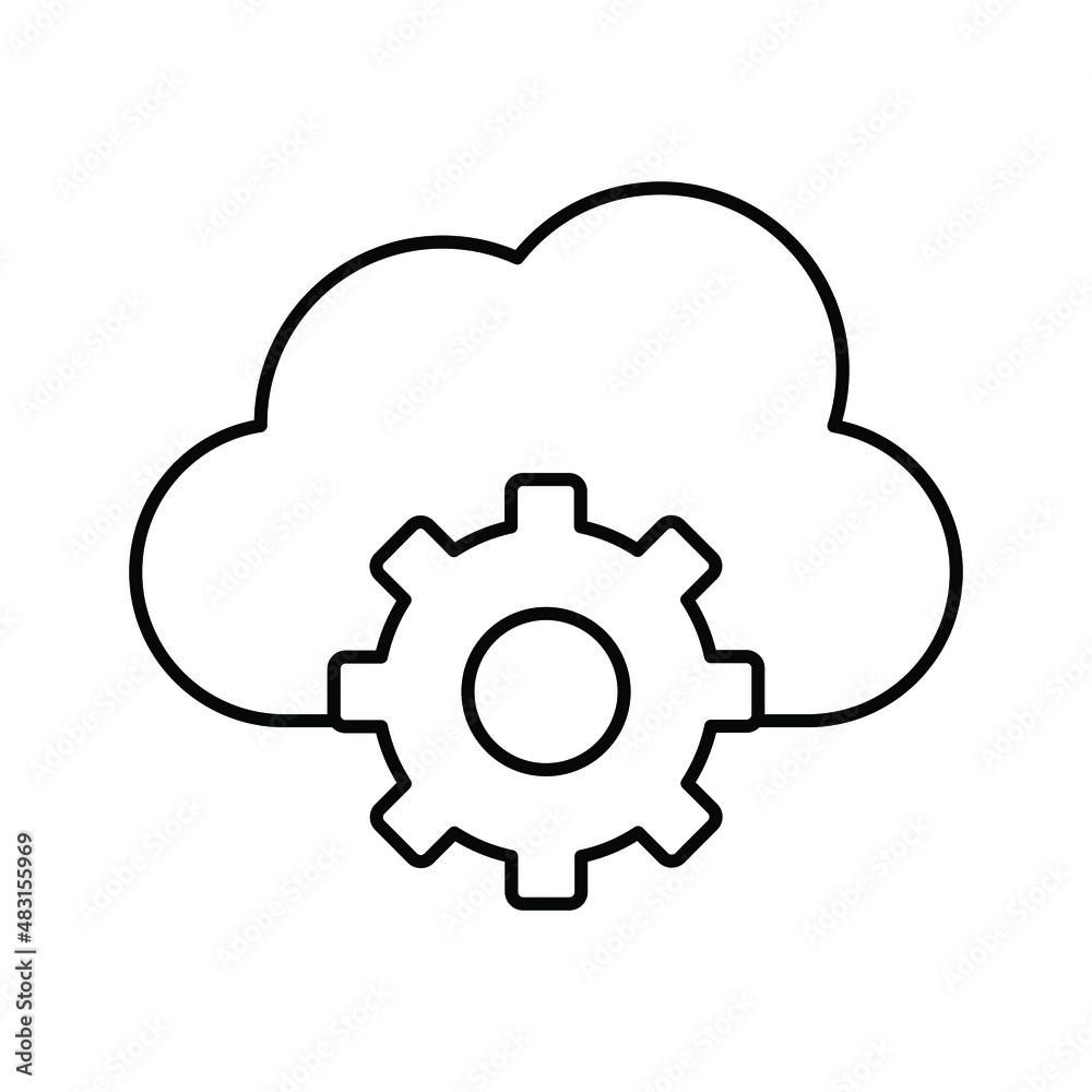 Cloud setting Vector icon which is suitable for commercial work and easily modify or edit it
Cloud setting Vector icon which is suitable for commercial work and easily modify or edit it