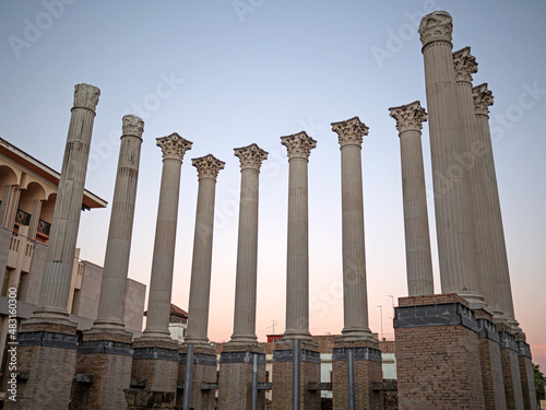 Ruinas del templo romano / Ruins of the Roman temple. Córdoba. Andalucía