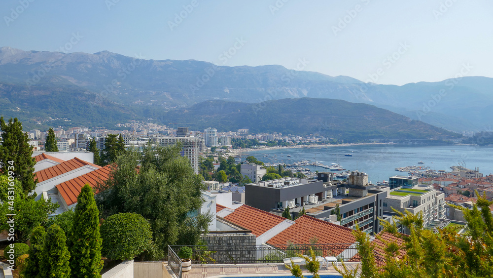 Fototapeta premium Old Town of Budva in Montenegro