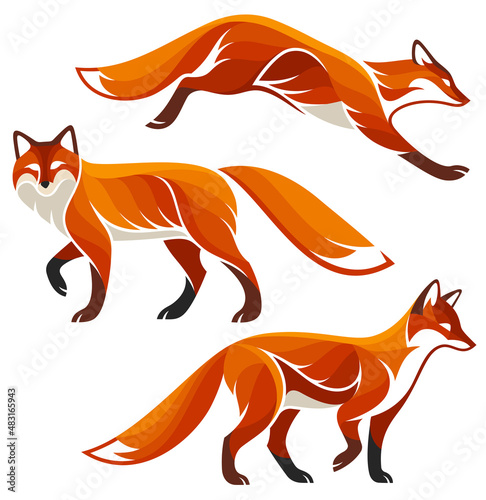 Stylized Animals - Red Fox