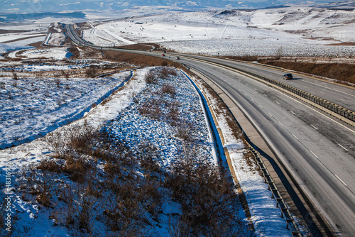 Highway in Romania