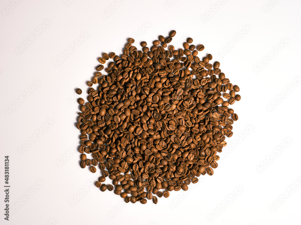 Delicious roasted fresh coffee beans Delicious roasted fresh coffee beans