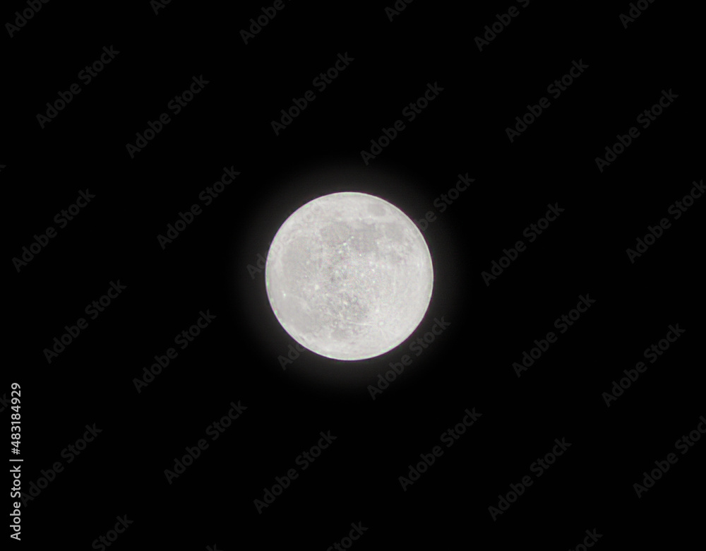 Luna en la noche Luna en la noche