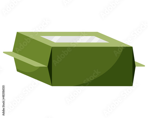 Individual emergency dry ration food for natural disasters or war survival. Touristic equipment for camping and tourism.